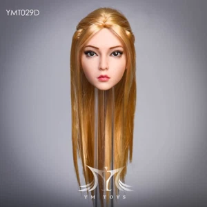 Figura YMTOYS 1/6 Niña Cabeza Esculpida Ojo Marrón Rubio Ajuste 12" Mujer bronceado Ph TBL - Imagen 1 de 4