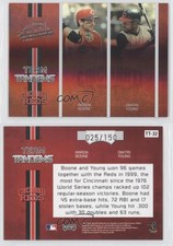 2005 Playoff Absolute Memorabilia Team Tandems Spectrum Aaron Boone Dmitri Young