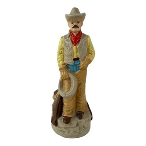 Vintage STETSON Ceramic Cowboy Figurine Advertising Figure - Picture 1 of 10