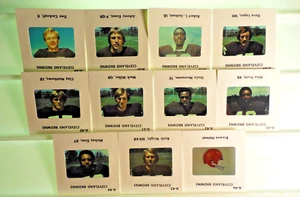 1979 Cleveland Browns NFL card/Slide TV tm set 11 Clay Matthews Newsome ROOKIES - Foto 1 di 6