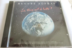 HUGUES AUFRAY - CD "LA TERRE EST SI BELLE !" NEUF MAIS BOITIER LÉGÈREMENT FENDU - Picture 1 of 4