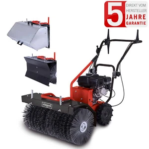 Scheppach Benzin Kehrmaschine SC2700P | 5,5 PS | 70cm Breite Schneeschieber SET - Bild 1 von 9
