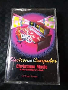 Electronic Computer Christmas Music Used (Cassette Tape, 1990) - Picture 1 of 3