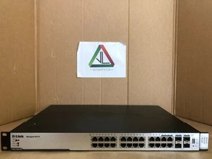 D-Link DGS-3100-24P con soportes D-Link conmutador Gigabit PoE de 24 puertos (IVA incluido) - Imagen 1 de 6