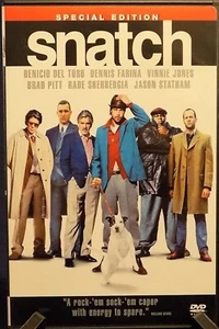 Guy Ritchie's Snatch w Brad Pitt (DVD)- You Can CHOOSE WITH OR WITHOUT A CASE - Picture 1 of 2