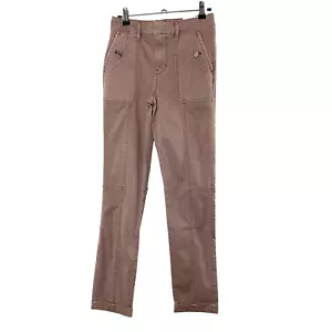 White House Black Market Damen Pret A Jet Slim Ankle Hose in Washed Mauve 00L - Bild 1 von 12