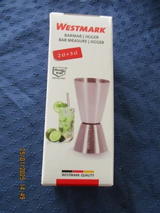 Westmark Kleiner Messbecher/Barmaß, Jigger für Cocktails, 2 Maßeinheiten: 2/3 cl - Bild 1 von 3