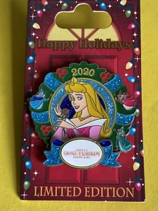 Nuevo prendedor 2020 Disney Parks Happy Holidays Grand Floridian Resort LE 3500 Aurora - Imagen 1 de 5