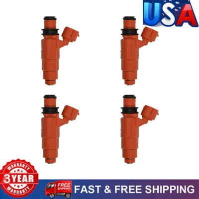 4X Injecteurs de Carburant pour Chevrolet Tracker 2.0L L4 1999 2000 2001 2002 2003 - Photo 1/4