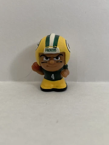 TeenyMates NFL Legends 1” Brett Favre Packers Mini Figure - New Cover