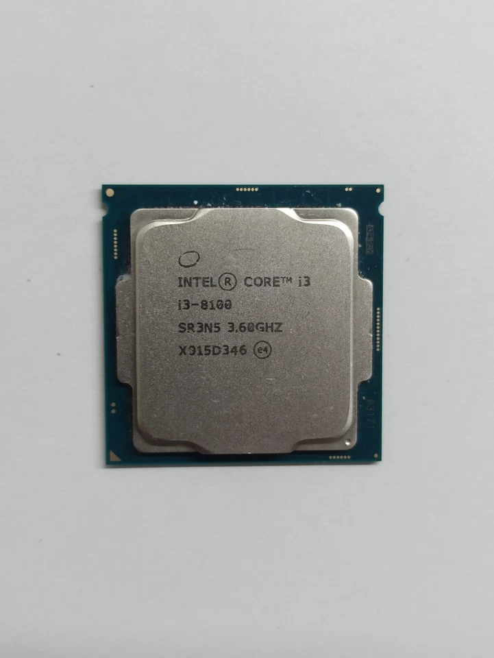Procesador Intel® Core™ i3-8100 caché de 8 MB, 3,60 GHz - Imagen 1 de 2