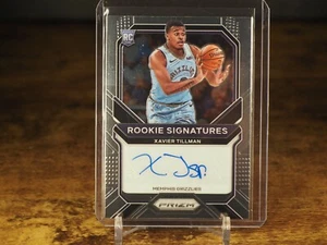 2020-21 Panini Prizm Rookie Signatures Autograph Auto #XTM Xavier Tillman RC - Picture 1 of 2