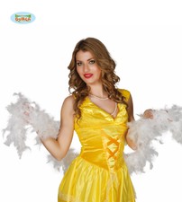 Boa Bianco in Piume Economico Donna Burlesque Carnevale Charleston Halloween