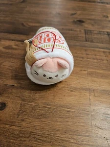 Anirollz Cup Noodles Kittiroll Plush 6-7" Kawaii Japan Cup of Noodles! - Picture 1 of 4