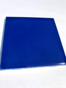 NUOVO AMERICAN OLEAN Ceramica 4""x4"" BLU ROYAL S15 LUCIDO - Foto 1 di 5