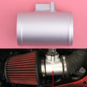 76mm MAF Mass Air Flow Sensor Mount Adapter Tube Fit For Honda Ford Mazda Buick - Picture 1 of 5