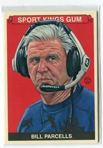 2013 ITG Sport Kings Gum Serie F Bill Parcells PREMIUM BACK #290 GIANTS COACH - Foto 1 di 2