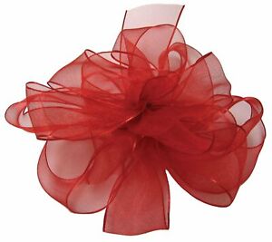 Offray Wired Edge Encore Sheer Craft Ribbon, 1-1/2-Inch Wide by 25-Yard Spool...