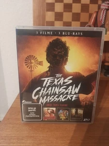 THE TEXAS CHAINSAW MASSACRE-3 DVD Triple - Bild 1 von 3