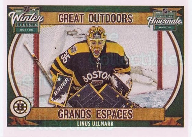 2023-24 Topps Stickers #653 Linus Ullmark - Image 1 of 1