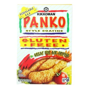 Kikkoman Coating Bread Crumbs - Panko Style - Case of 12 - 8 oz - Picture 1 of 2