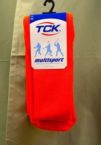 TCK Kneehigh Socks in TSR Orange size M (womens 7-10) (mens 6-9) - Picture 1 of 4