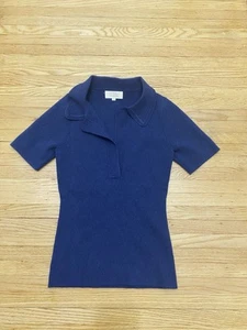Jersey SEZANE Eloy en Azul Grisáceo Talla M $120 NUEVO - Imagen 1 de 4
