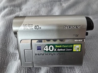 Sony DCR-HC52 Mini DV Camcorder - No Charger No Battery Untested - Image 1 of 4