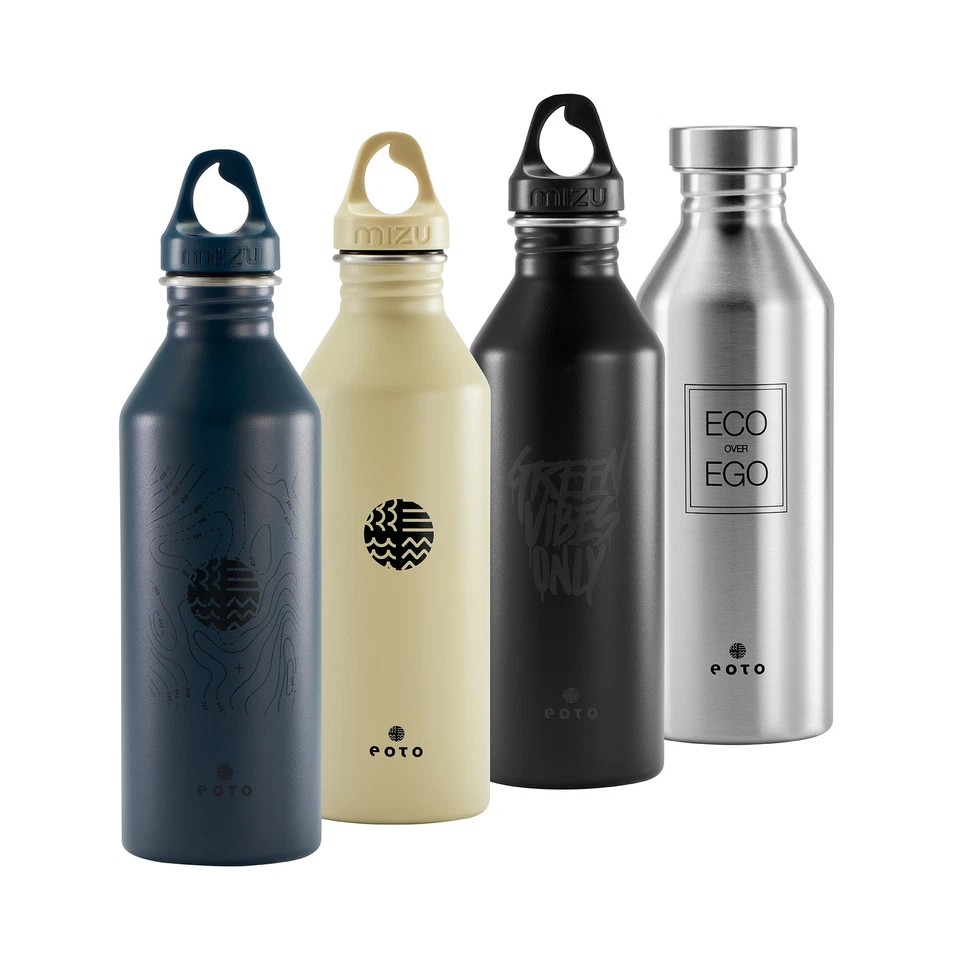 eoto Trinkflasche Wasserflasche Jerry:can Edelstahl 0,75l 100% nachhaltig o. BPA - Bild 1 von 1