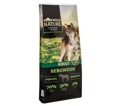 Hundefutter Trockenfutter Bergweide Adult getreidefrei Pferd 12 kg, Dehner - Bild 1 von 4