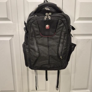 Swissgear Travel Tech Elite ScanSmart Laptop Backpack USB Port Airflow Blk 5358 - Afbeelding 1 van 20