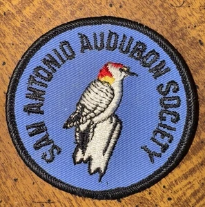 3” SAN ANTONIO TEXAS AUDUBON SOCIETY PATCH - Picture 1 of 3