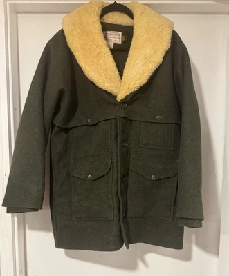 Filson Packer - Forest Green Woolmark Era - 40 - Made In USA - Image 1 of 4