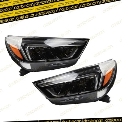 1 Pair Front Left & Right LED DRL Headlight Assembly For Buick Encore 2017-2022 - Image 1 of 4
