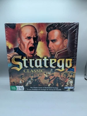 Stratego Classic Board Game Battlefield Strategy  PlayMonster New Sealed Family - Image 1 of 4