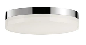 Maxim 57683CLFT Illuminaire II 9"W Integrated LED Flush Mount - Chrome - Picture 1 of 5