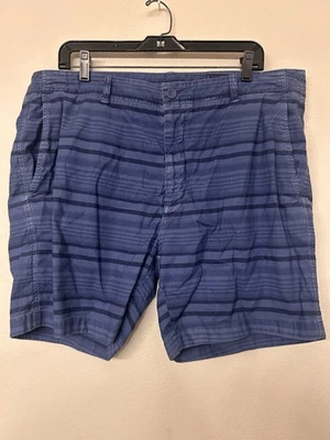 Pantalones cortos para hombre Vineyard Vines by Shep & Ian azul a rayas Chino Island talla 38 Foto 1 de 4