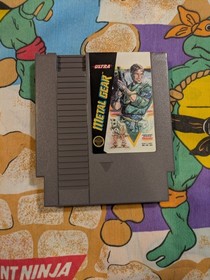 Metal Gear NES Nintendo Entertainment System Tested and Working 