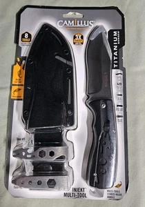 Camillus Injekt Multi-Tool Knife 8 In 1 Tool Unopened  - Picture 1 of 2