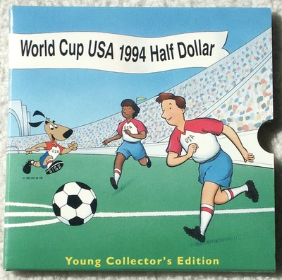 1994 World Cup Soccer Young Collector's Half Dollar BU - Image 1 of 4
