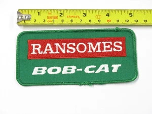 Ransomes Bob-Cat Sew-On Patch - Picture 1 of 3