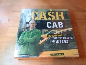 VINTAGE NIB Cash Cab Trivia Board Game BRAND NEW SEALED WOW RARE! FASTNFRESHIP! - Picture 1 of 12