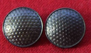 Two Mens Edenderry Blazer Buttons Bronze Brown Bronze Brown - Picture 1 of 1