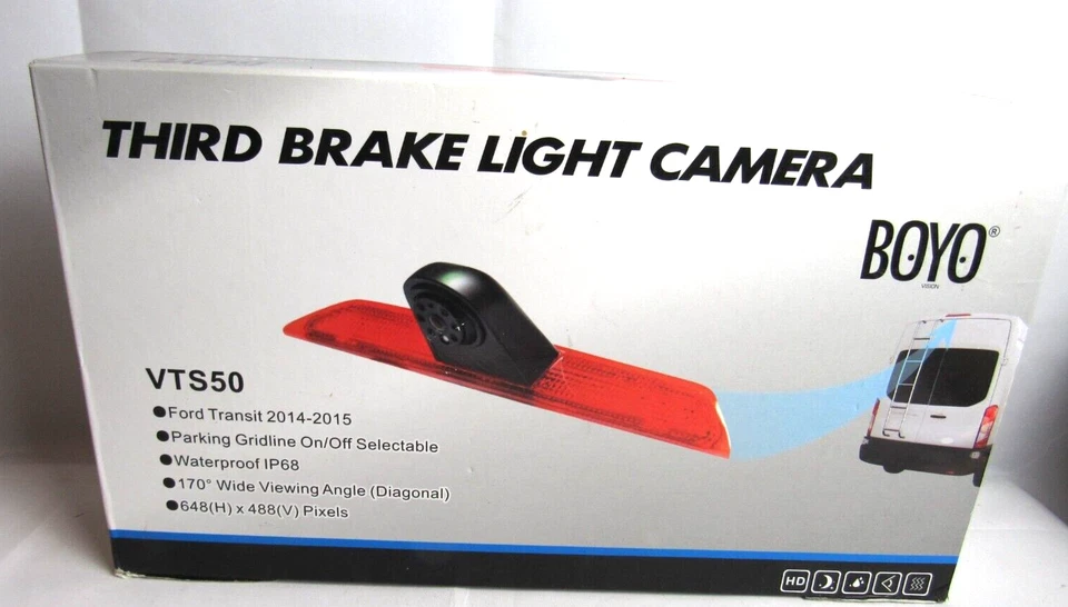 BOYO Third Brake Light Camera VTS50 NIB - Image 1 of 4