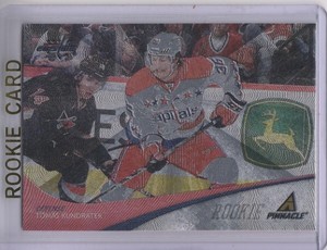 2011-12 Pinnacle Capitals Hockey Card #352 Tomas Kundratek Rookie