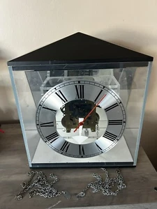 Vintage MCM Howard Miller George Nelson Lucite Clock FOR PARTS OR REPAIR  (READ) - Picture 1 of 24