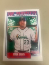 Aaron Sabato 2022 Midwest League Top Prospect Team Card