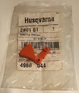 OEM Husqvarna 537160801 Throttle Trigger for Husq Brushcutter - Picture 1 of 3