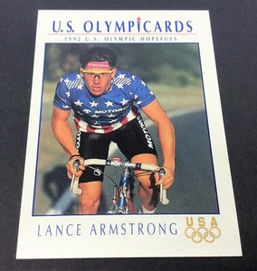 1992 U.S. Olympic Hopefuls Lance Armstrong Olympicards #31 Impel Trading Card - Picture 1 of 3