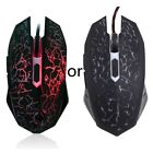 Gaming Mouse Wired Wireless USB Rechargeable Computer PC 2400 DPI Wired Mouse